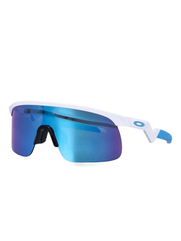 OAKLEY KID Zonnebril met gewikkeld montuur - Wit