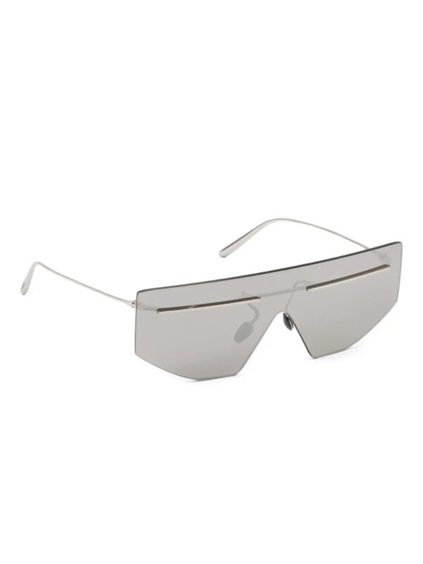 Prada Eyewear Runway zonnebril met getinte glazen - Zilver