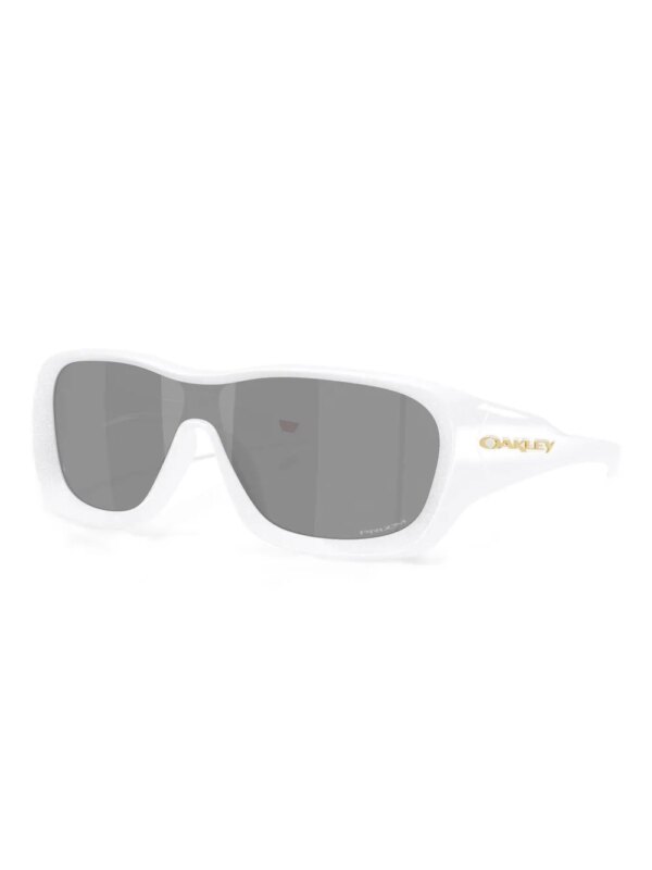 Oakley De La Salle zonnebril met geometrisch montuur - Wit
