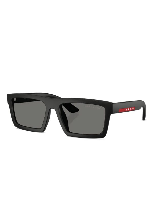 Prada Eyewear Zonnebril met vierkant montuur - Zwart