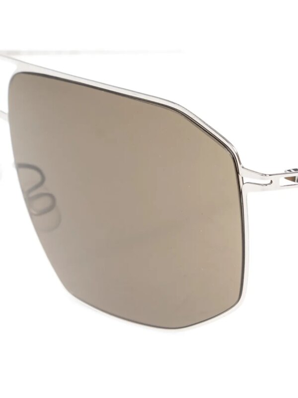 Mykita Santeri zonnebril met piloten montuur - Grijs