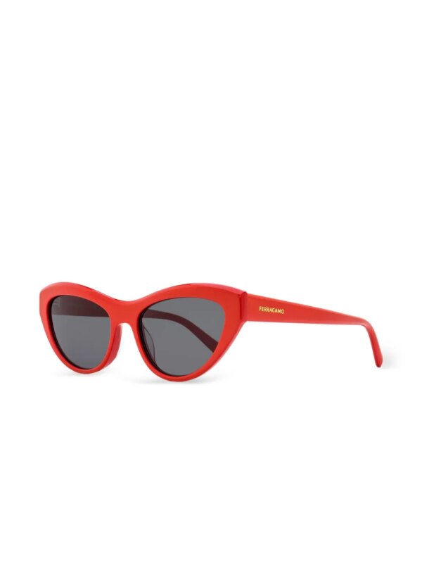 Ferragamo Eyewear 1103 cat-eye zonnebril - Rood