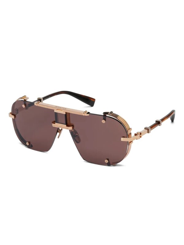 Balmain Eyewear Colonel zonnebril - Goud