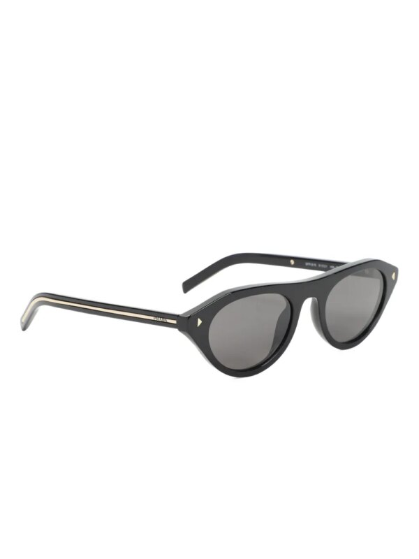 Prada Eyewear Zonnebril met cat-eye montuur - Zwart