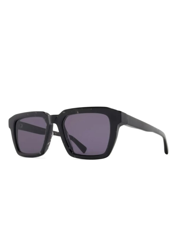 Mykita Soma zonnebril met marmer-effect - Zwart