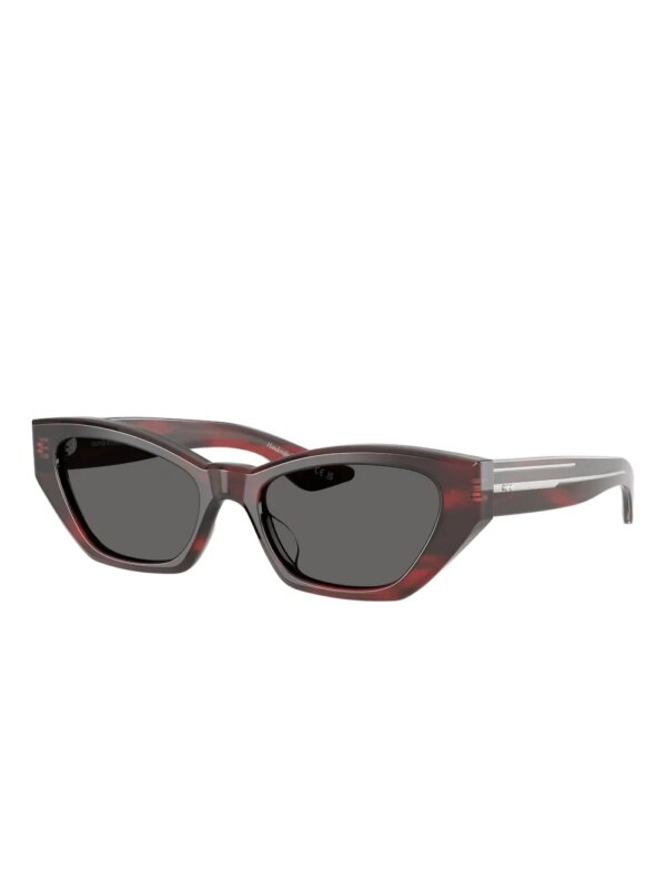 Oliver Peoples 1961C zonnebril met cat-eye montuur - Rood