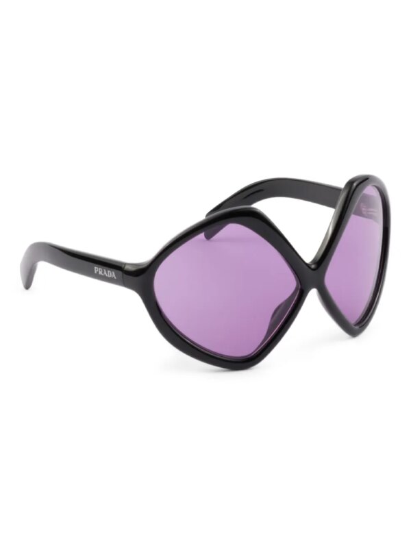 Prada Eyewear Runway zonnebril met getinte glazen - Zwart