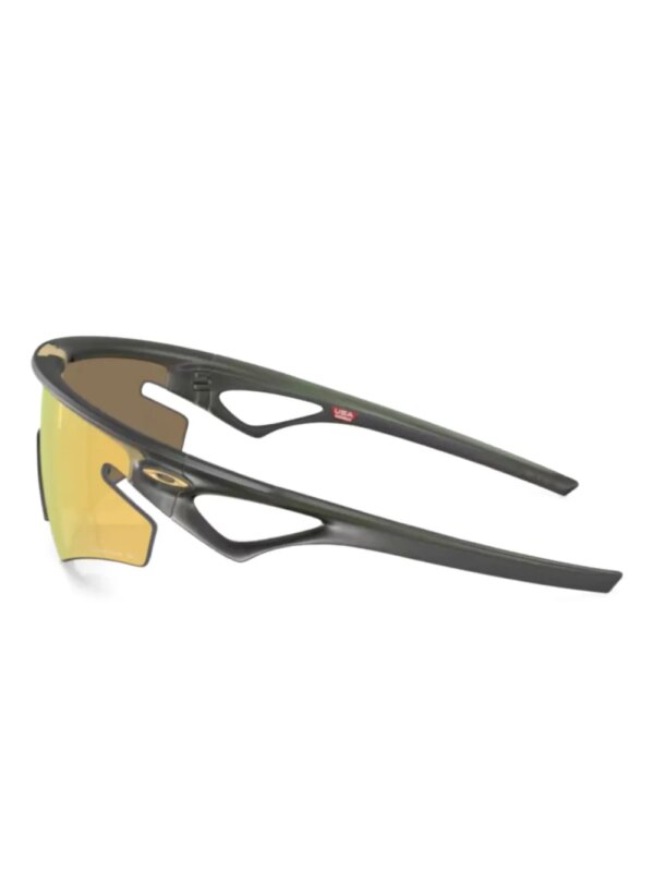 Oakley Zonnebril met logoprint - Zwart