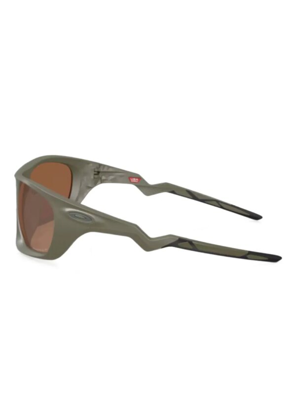 Oakley Zonnebril met logoprint - Beige