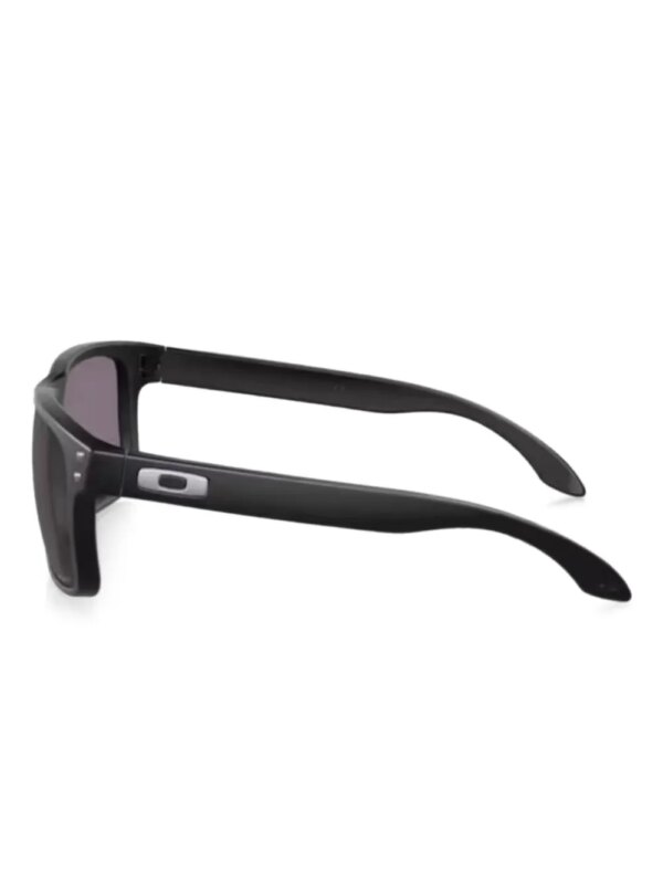 Oakley Zonnebril met logoprint - Zwart