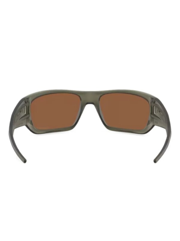 Oakley Zonnebril met logoprint - Bruin