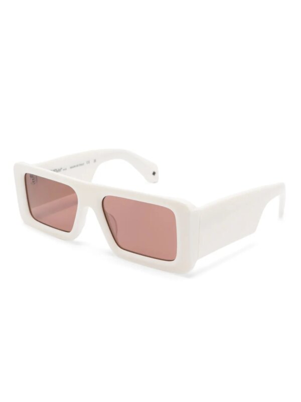 Off-White Eyewear Troy zonnebril - Wit
