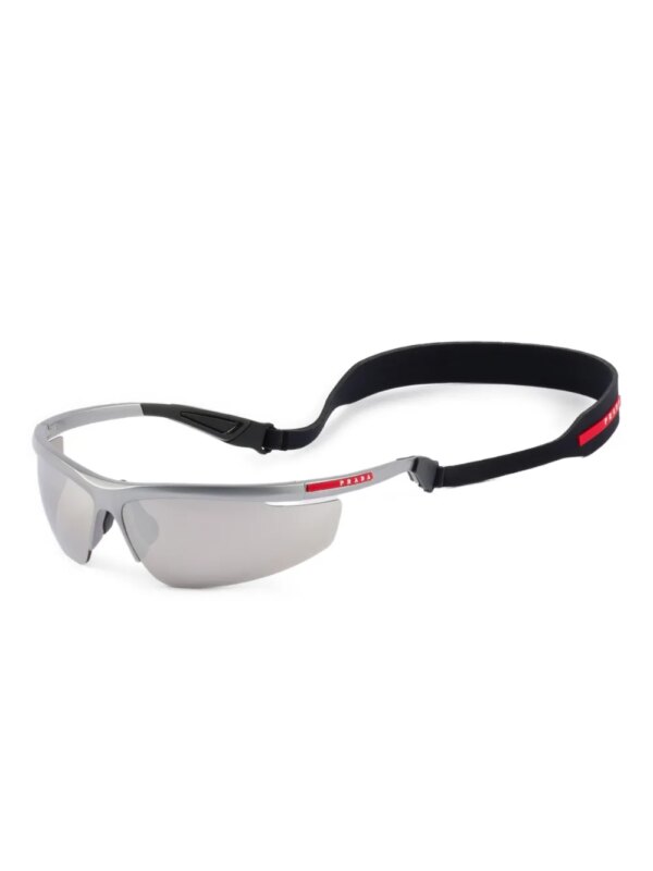 Prada Eyewear Linea Rossa Active zonnebril - Zilver