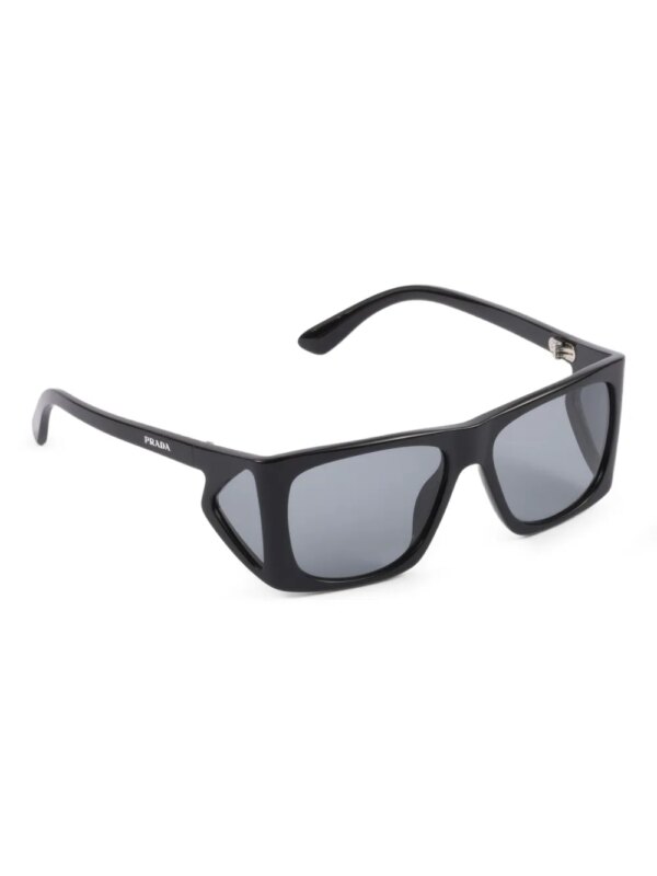 Prada Eyewear Zonnebril met vierkant montuur - Zwart