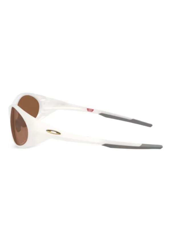 Oakley Zonnebril met logoprint - Beige