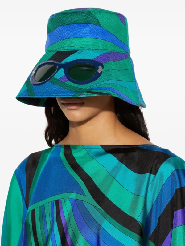 PUCCI Vissershoed met print - Groen