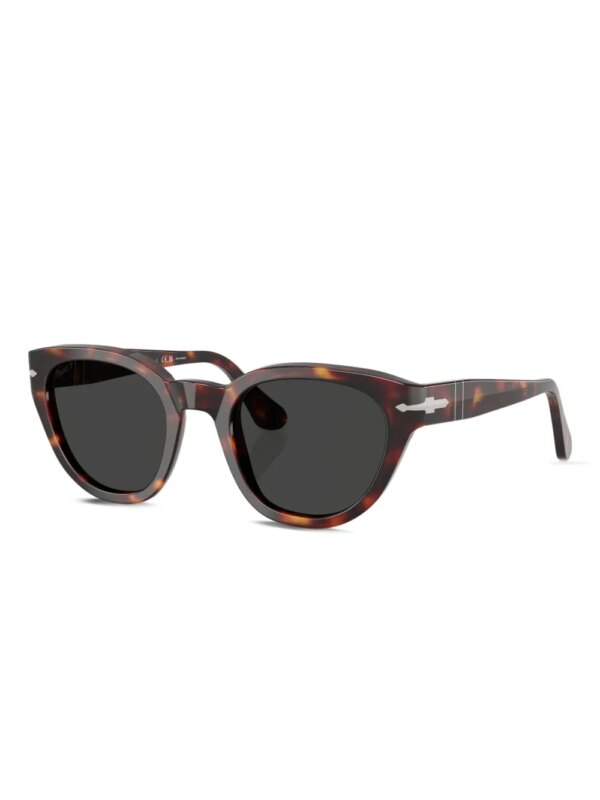 Persol Zonnebril met cat-eye montuur - Bruin