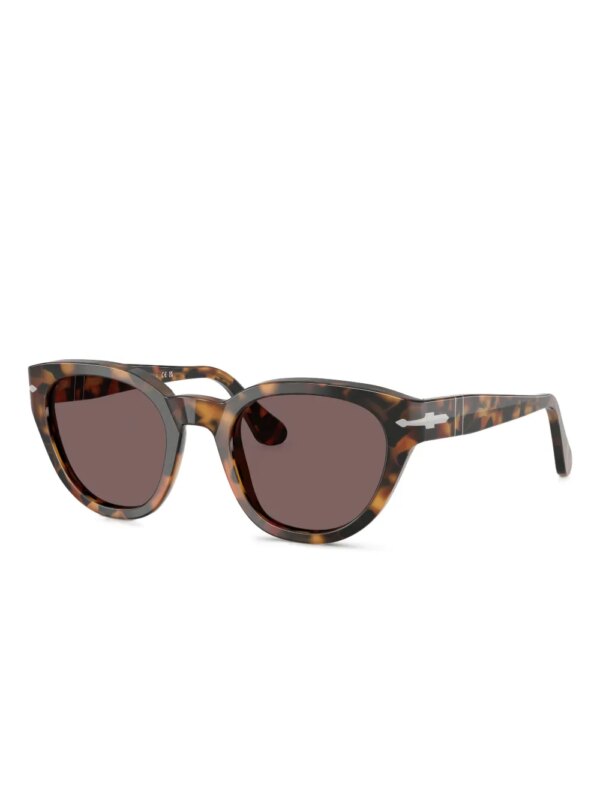Persol Zonnebril met cat-eye montuur - Bruin
