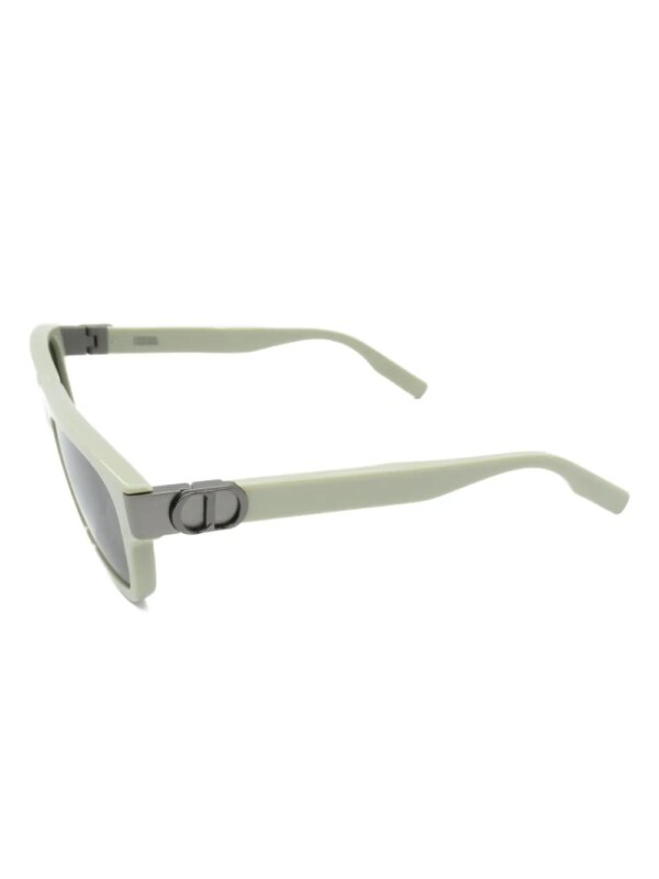 Christian Dior Pre-Owned 2020s zonnebril met logoplakkaat - Groen