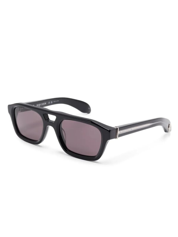 Alexander McQueen Eyewear AM0505S 001 zonnebril - Zwart