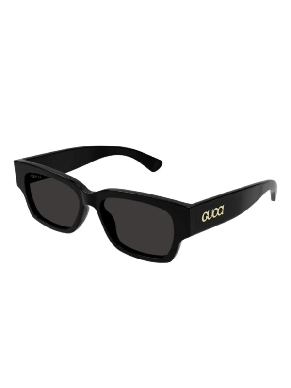 Gucci Eyewear Zonnebril met logoprint - Zwart