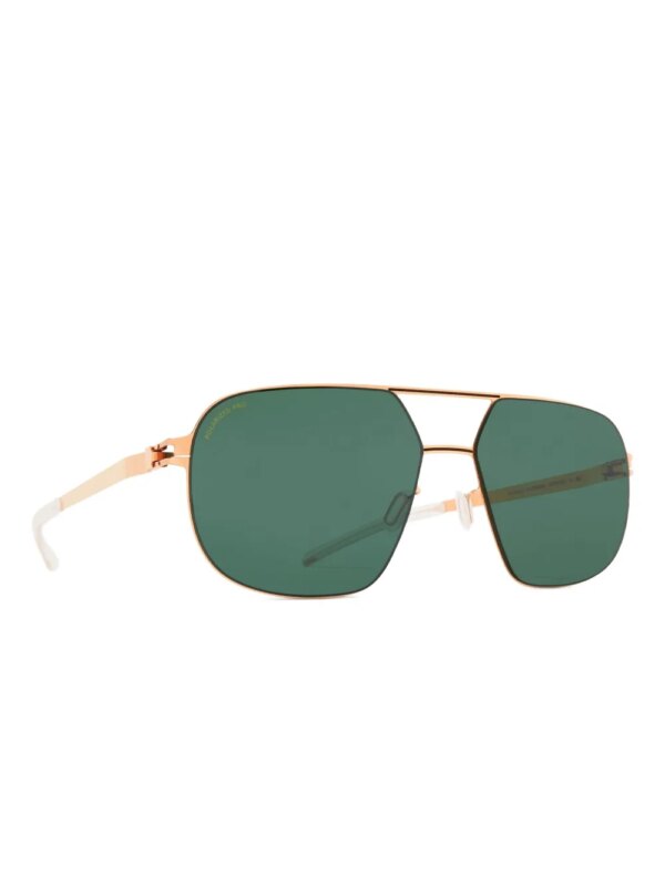 Mykita Angus zonnebril met piloten montuur - Goud
