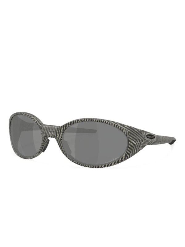 Oakley Zonnebril met logoprint - Zwart