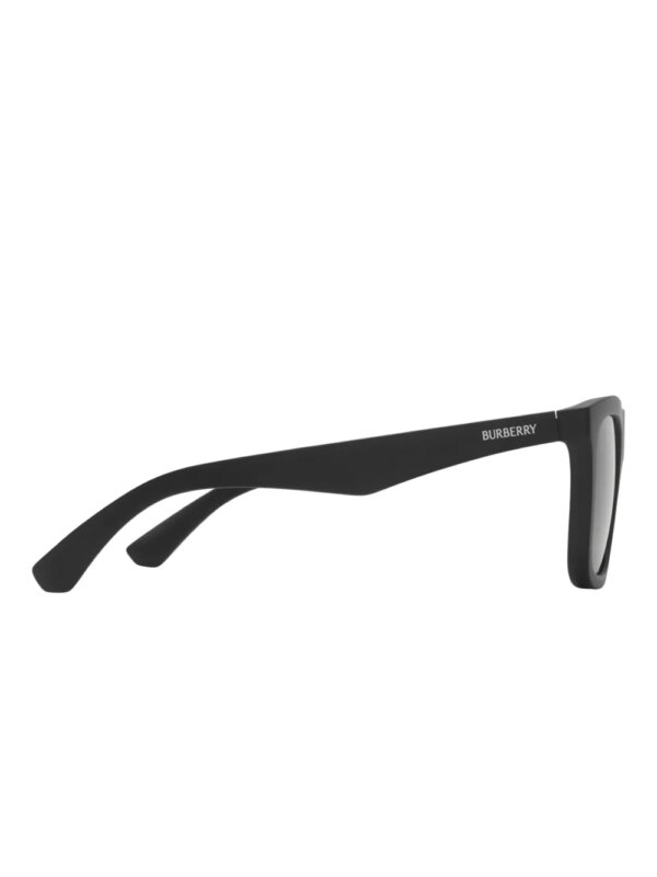 Burberry Eyewear Embossed Check zonnebril - Zwart