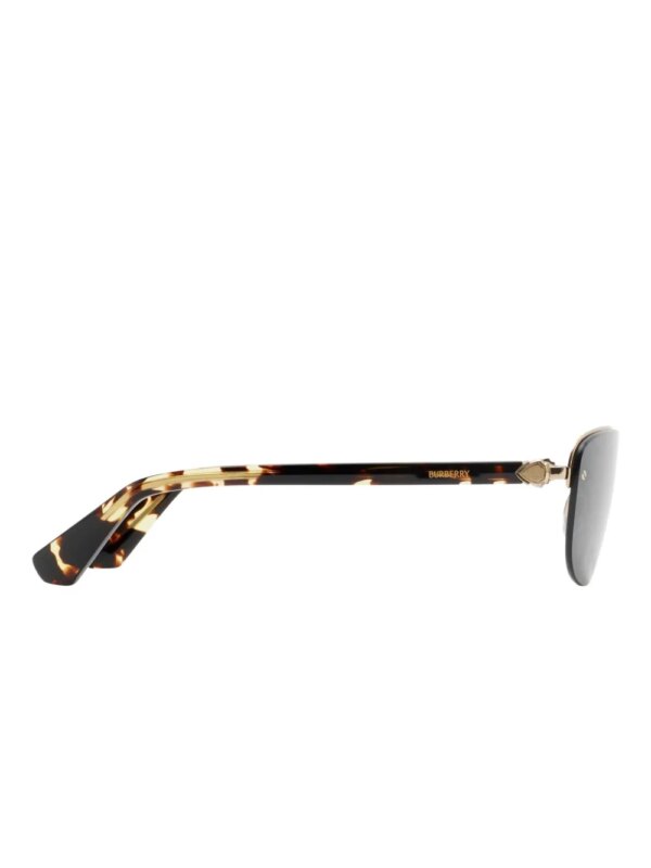 Burberry Eyewear Zonnebril met schildpadschild-design - Goud