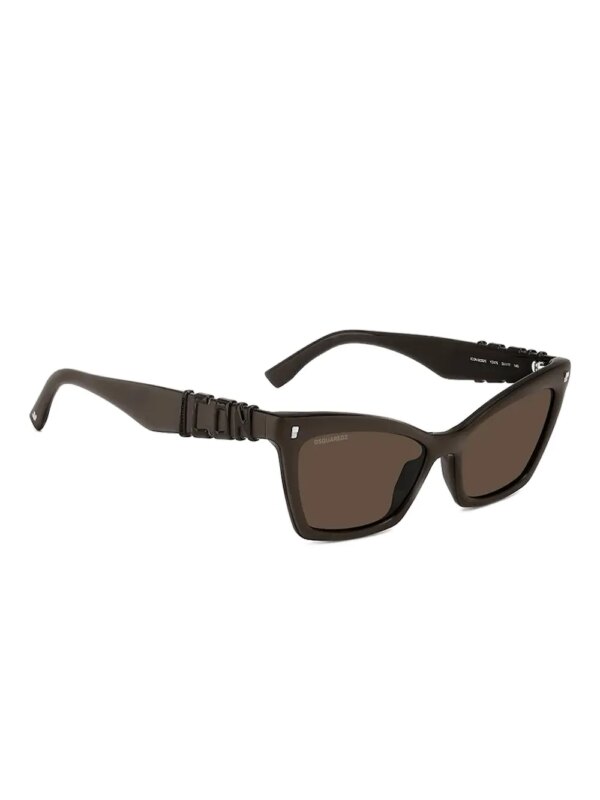 DSQUARED2 EYEWEAR Zonnebril met cat-eye montuur - Bruin
