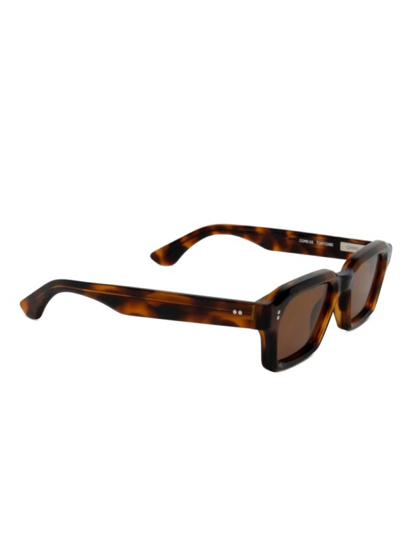 Chimi Zonnebril met rechthoekig montuur - Bruin