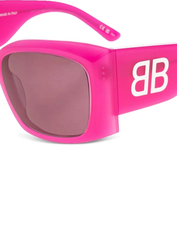 Balenciaga Eyewear Zonnebril met vlinder montuur - Roze