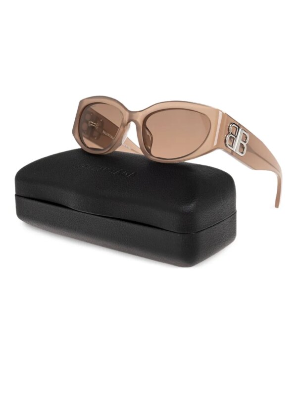 Balenciaga Eyewear Bossy zonnebril - Beige