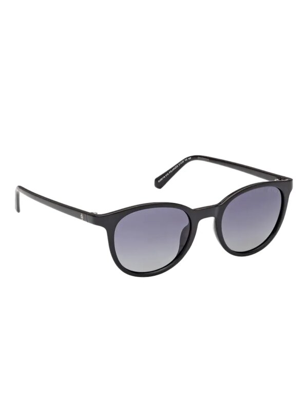 GUESS EYEWEAR Zonnebril met rond montuur - Zwart