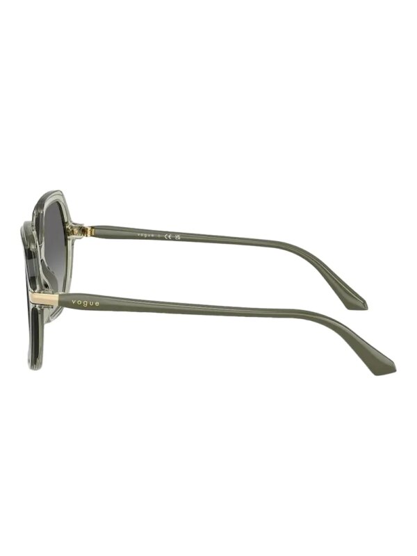 Vogue Eyewear Zonnebril met geometrisch montuur - Groen