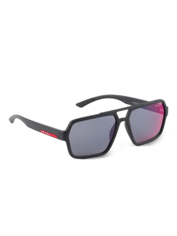Prada Eyewear Linea Rossa zonnebril - Zwart