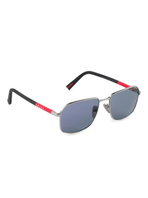 Prada Eyewear Linea Rossa zonnebril - Zilver