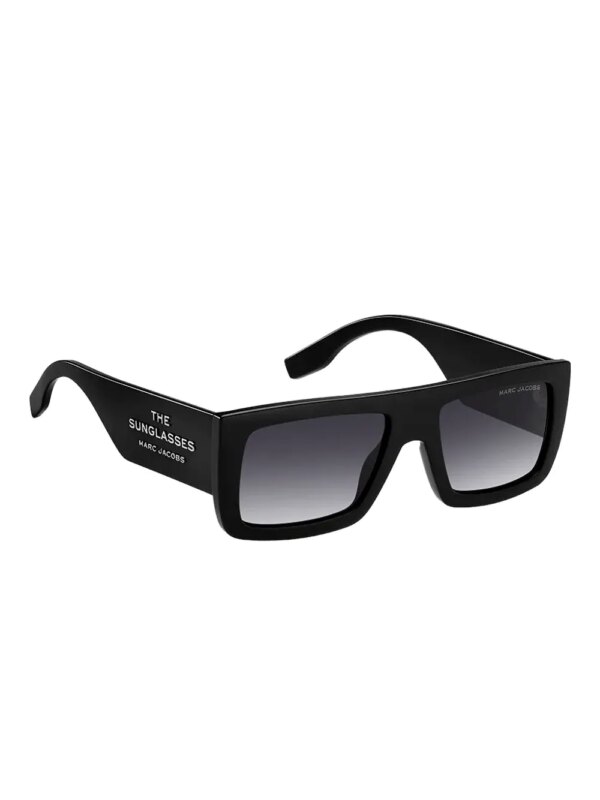 Marc Jacobs Eyewear Zonnebril met vierkant montuur - Zwart