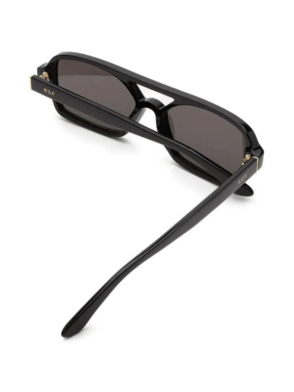 Retrosuperfuture Vico zonnebril met piloten montuur - Zwart