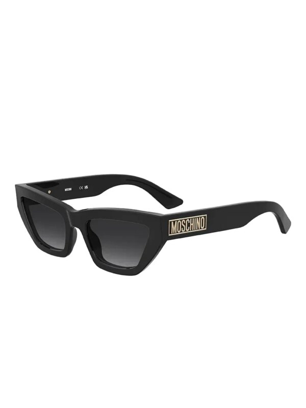 Moschino Eyewear Zonnebril met cat-eye montuur - Zwart