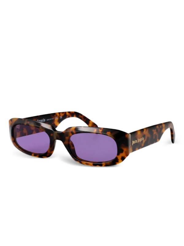 Palm Angels Eyewear Noah zonnebril - Bruin