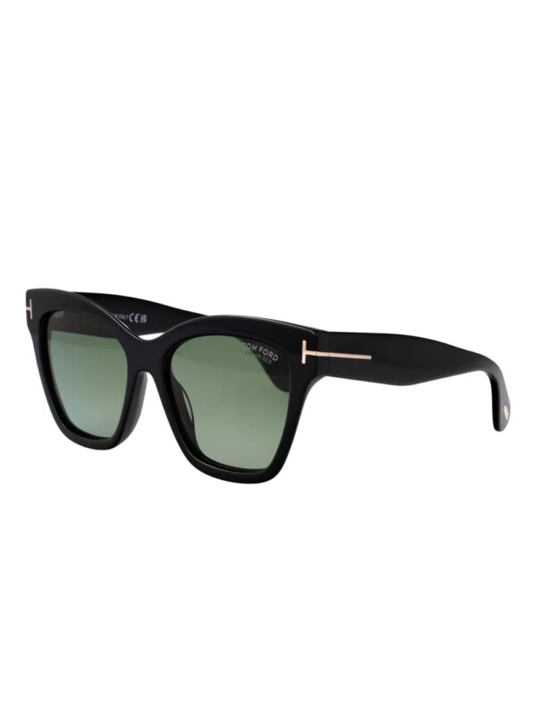 TOM FORD Eyewear Zonnebril met cat-eye montuur - Zwart