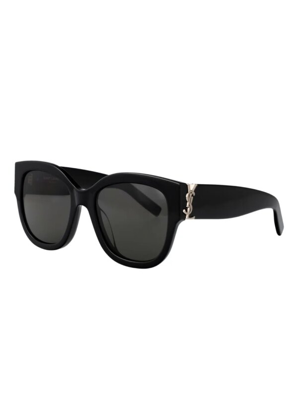 Saint Laurent Eyewear Zonnebril met cat-eye montuur - Zwart