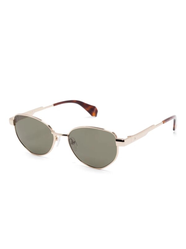 GIGI STUDIOS Zonnebril met rond montuur - Goud