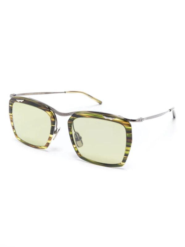 Solamor1946 Zonnebril met vierkant montuur - Bruin