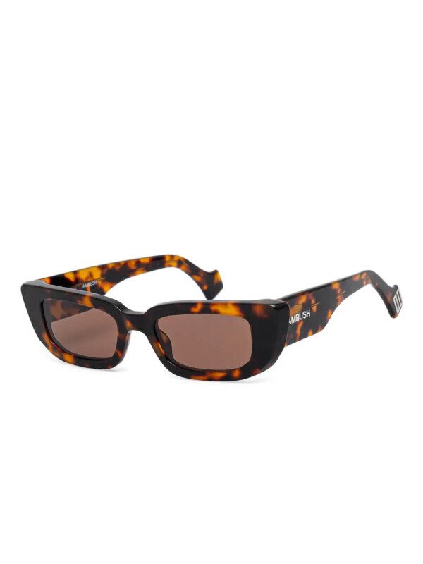 Ambush Eyewear Zonnebril met cat-eye montuur - Bruin