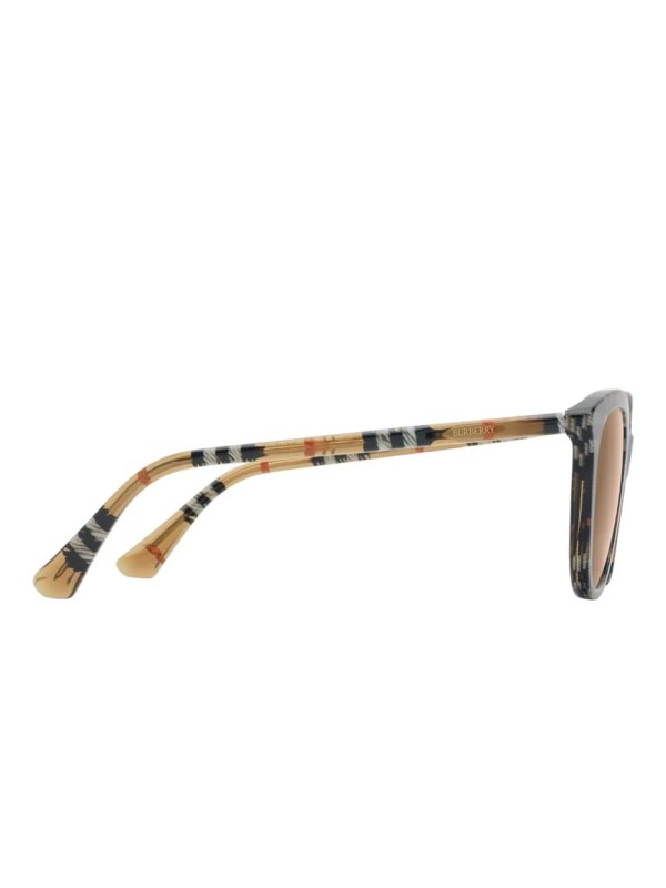 Burberry Eyewear Zonnebril met rond montuur - Beige