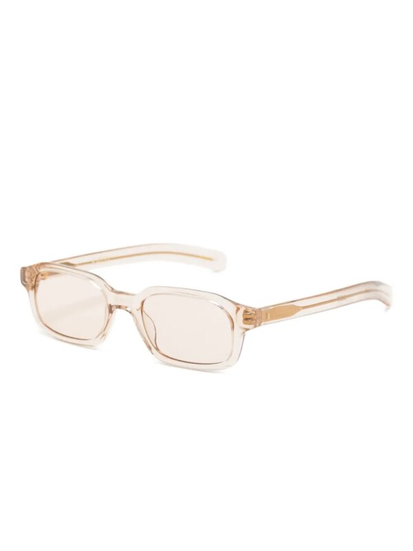 FLATLIST Hanky zonnebril met rechthoekig montuur - Beige