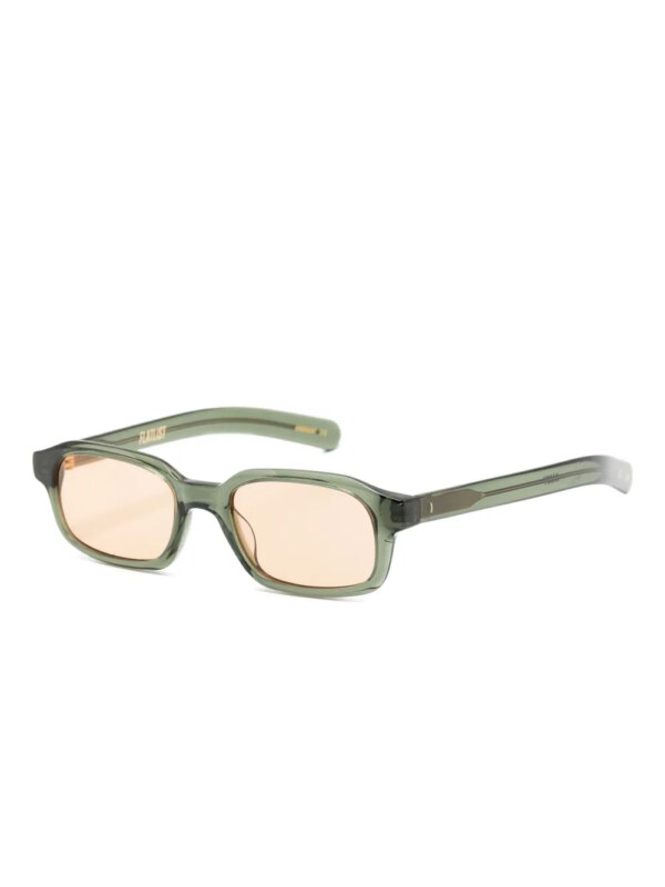 FLATLIST Hanky zonnebril met rechthoekig montuur - Groen