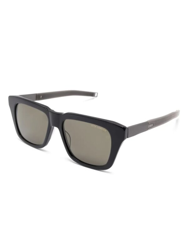 Dita Eyewear Zonnebril met vierkant montuur - Zwart